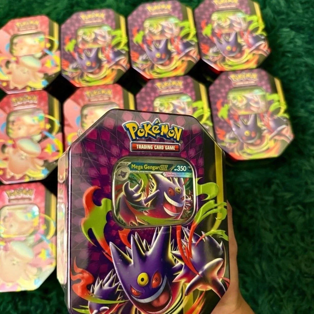 (1) Pokemon Moonlit Gengar Tin Or Clefable Tins